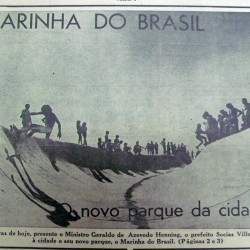 Marinha em capa do Jornal Folha da tarde em dezembro de 1978