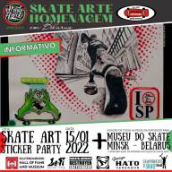 Como foi a exposição Skate Arte Homenagem em Belarus