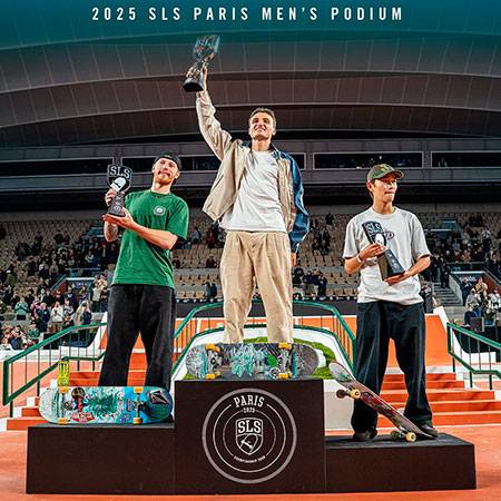 Giovanni Vianna é vice-campeão na SLS Roland-Garros