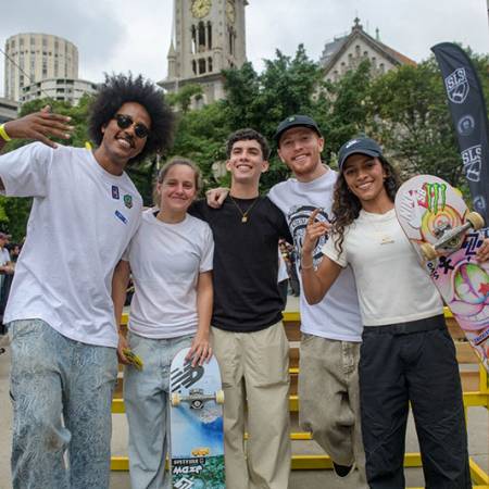 Elite do street na Praça Roosevelt